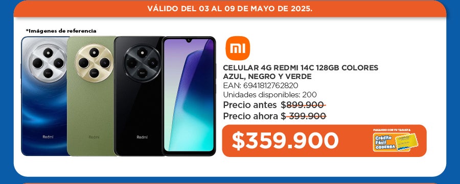 Crédito f´cil codensa
